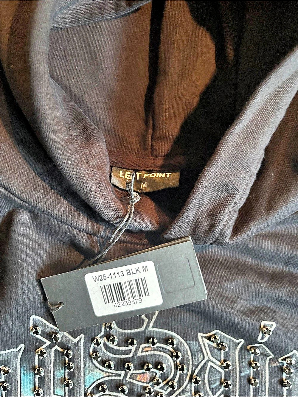 Left Point Dead Saints Graphic Hoodie BNWT! - Picture 5 of 8